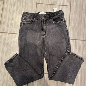 Abercrombie high rise jeans mom